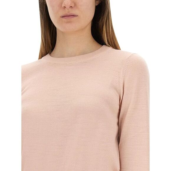 MICHAEL MICHAEL KORS Women's Crew Neck Long Sleeve Knit Sweater with Cuff